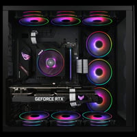 EZDIY-FAB Moonlight RGB 120 mm ventilátor s hubom X a diaľkovým ovládaním, Aura Sync, ARGB, chladenie PC skrine - 6 ks 8