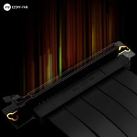 EZDIY-FAB PCIe 3.0 16x GPU Bővítőkábel 20cm Derékszögű 4