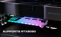 EZDIY-FAB RGB Videokártya Tartó 5V 3 Pin LED Szinkronizálható GPU Holder 2