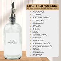 Ezebesta 3 db olaj és ecet adagoló üveg 480 ml rozsdamentes szivattyúval 8