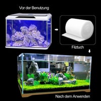 Vată filtrantă Ezitruz pentru acvariu 50x70 cm, material filtrant, burete pentru filtrul de acvariu 2