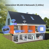 EZVIZ BC1c 4K kültéri WiFi biztonsági kamera napelemes, 10400 mAh, IP65 8