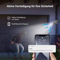 EZVIZ BC1c 4K kültéri WiFi biztonsági kamera napelemes, 10400 mAh, IP65 6