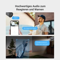 EZVIZ BC1c 4K kültéri WiFi biztonsági kamera napelemes, 10400 mAh, IP65 7