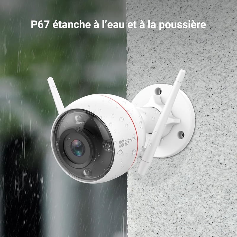 EZVIZ C3W Pro 2.5K WiFi Biztonsági Kamera Színes Éjszakai Látás Mozgásérzékelés