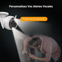 EZVIZ C3W Pro 2.5K WiFi Biztonsági Kamera Színes Éjszakai Látás Mozgásérzékelés 6
