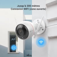 EZVIZ C3W Pro 2.5K WiFi Biztonsági Kamera Színes Éjszakai Látás Mozgásérzékelés 8