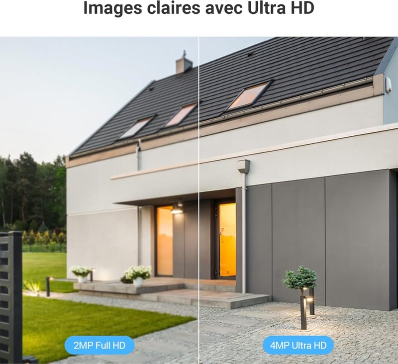 EZVIZ C3W Pro 2.5K WiFi Biztonsági Kamera Színes Éjszakai Látás Mozgásérzékelés