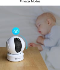 EZVIZ C6CN 4MP WiFi IP Beltéri Biztonsági Kamera - 360° Forgatható, Mozgáskövető, Kétirányú Hang, Éjjellátó, Alexa Kompatibilis, Privát Módd 6