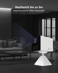 EZVIZ CB2 1080P Vezeték Nélküli Beltéri Biztonsági Kamera, Éjjellátó, Kétirányú Hang, Fehér 7