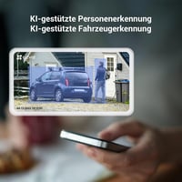 EZVIZ CB3 3MP Vezeték Nélküli Kültéri Biztonsági Kamera Szolár Panellel - WiFi, AI Személy/Jármű Érzékelés, Színes Éjjellátás, Kétirányú Han - White 2