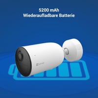 EZVIZ CB3 3MP Vezeték Nélküli Kültéri Biztonsági Kamera Szolár Panellel - WiFi, AI Személy/Jármű Érzékelés, Színes Éjjellátás, Kétirányú Han - White 10