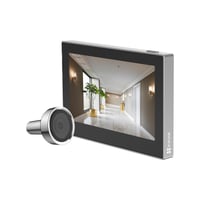 EZVIZ CP2 WiFi priezorník s 4,3" farebným displejom - 2MP bezdrôtový video vrátnik so 146° uhlom záberu, 2200 mAh batériou, odolný voči poveternostným vplyvom 1