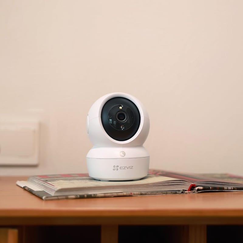 EZVIZ H6c 2K+ 4MP WiFi Biztonsági Kamera 360° Forgatható Éjjellátó Mozgásérzékelés