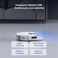 EZVIZ RE4 Plus Robotporszívó Automata Porürítéssel - LiDAR Navigációs Rendszer, Akadályérzékelés, WiFi, Alkalmazásvezérlés, Alacsony Zajszin 4