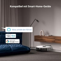 EZVIZ RE4 Robotporszívó és Felmosó 4000PA - 3 az 1-ben Takarítórobot WiFi Vezérléssel, Állatszőrre, Szőnyegre és Kemény Padlóra 8