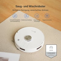 EZVIZ RE4 Robotporszívó és Felmosó 4000PA - 3 az 1-ben Takarítórobot WiFi Vezérléssel, Állatszőrre, Szőnyegre és Kemény Padlóra 2