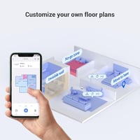 EZVIZ RE5 Plus robotporszívó intelligens navigációval 7
