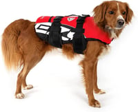 EzyDog DFD Kutya Mentőmellény Sárga Small - Vízi Sport Úszósegéd Kutyáknak Mentőfogantyúval és Fényvisszaverő Varrással 3