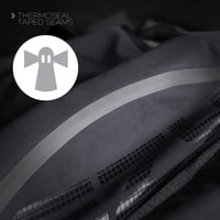 EzyDog Thermax Kutyakabát - Vízálló Téli Mellény Fekete Színben, Rugalmas Anyag, Fényvisszaverő Elemekkel, L Méret 5