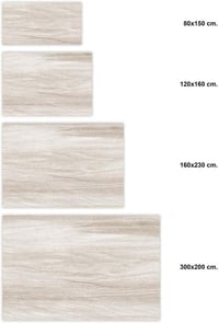 Bézs Fa Mintás PVC Linóleum Padlószőnyeg 60x110 cm 5
