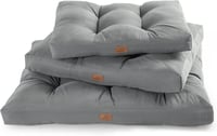 Bedsure XXL Vízálló Szürke Kutyaágy - Mosható Párnázott Matrac 7
