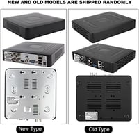 CCTV 4 csatornás biztonsági kamerarendszer rögzítő, AHD/CVI/TVI/DVR kompatibilis 7