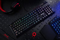 Redragon K580 VATA RGB LED Mechanikus Gamer Billentyűzet Kék Kapcsolókkal, Háttérvilágítással, Makró Gombokkal és Médiakonzollal, PC/Mac Kom 9