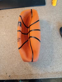 Wilson NBA Authentic Series Outdoor Kosárlabda 6-os méret, Tackskin Gumi, Barna, Láthatóan — foltos felület (állapot: lásd a 2. képet) 2
