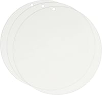 Medalion Rotund Transparent din Acril EH Design cu Orificiu - Material de Bază Decorativ Artizanal pentru Confecționare Bijuterii 4