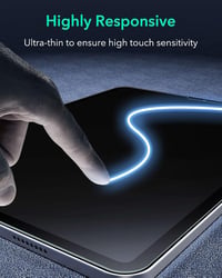 ESR iPad Pro 12,9" edzett üvegfólia (2018-2022) - Armorite, 2db, karcálló, HD-tisztaság 8