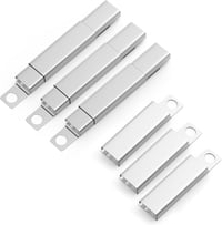 GFTIME Univerzális Állítható Keresztcsövek Nexgrill, Charbroil, FirePlus Grillekhez - Rozsdamentes Acél Alkatrész, 12,7-24,13 cm, 3 db 8