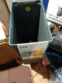EKO Morandi Touch Bin 30-litrový kôš na triedený odpad s dotykovým vekom, tmavosivý — kôš bez veka (stav: pozri 2. obrázok) 2