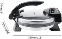 SOKANY KJ-507 1100W-os rotisütő, 32 cm-es tortillaprés, tapadásmentes bevonat, chapatihoz, indiai rotihoz és pataconerához 8