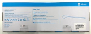 iClever BK10 Bluetooth Tipkovnica Bežična Punjiva 3 Kanala iOS Android Windows