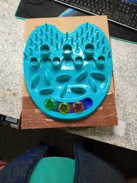 Stație de joacă și hrănire lentă Amazon Basics pentru câini și pisici, albastru, interactiv — utilizat (stare: vezi a 2-a imagine) 2