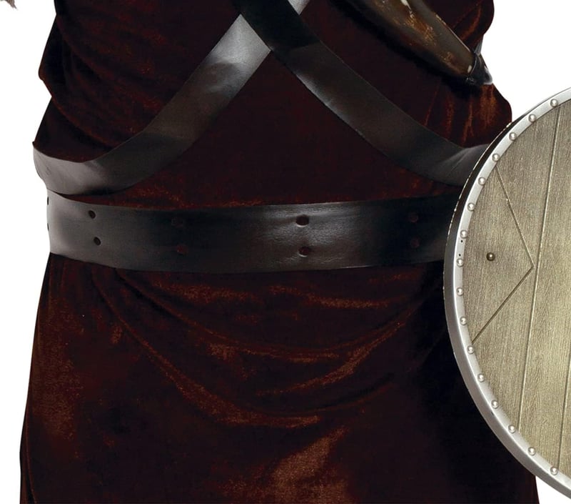 Viking király jelmez férfiaknak - középkori harcos kosztüm farsangra, M-es méret
