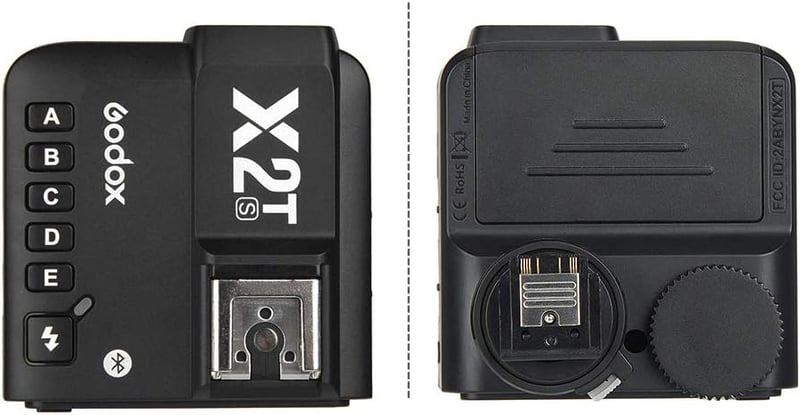 Godox X2T-S TTL Vezeték Nélküli Vaku Kioldó Sony Kamerákhoz - 1/8000s HSS 2.4G Távkioldó V1 TT350S AD200 Vakukhoz