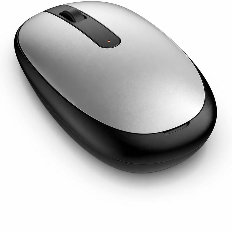 HP 240 Bluetooth miš srebrni, bežični, 1600 DPI optički senzor, dizajn za obje ruke, Pike Silver boje