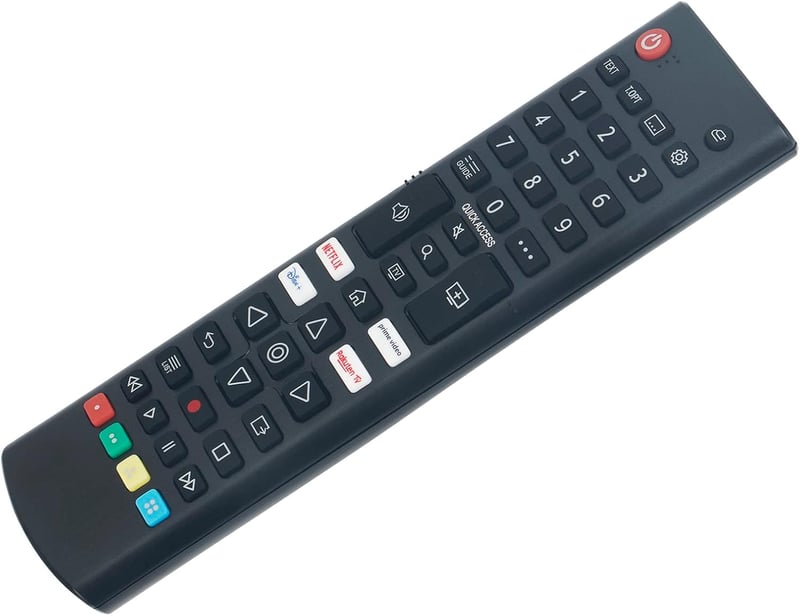 ALLIMITY AKB76040301 Távirányító LG Full HD TV-hez - Kompatibilis 32LQ63006LA 43UQ75006LF és más modellekkel, 10m Hatótávolság