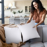 Utopia Bedding 2 db-os fehér párna belső, 50x50 cm-es töltelék díszpárnához 3