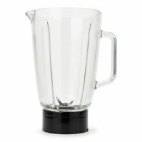 Cecotec Power Black Titanium 2200MAX Smooth Turmixgép Üvegkancsó – Alkatrész, Hőálló Üveg, 2200W Turmixhoz, Jégzúzó és Smoothie Funkcióhoz 1