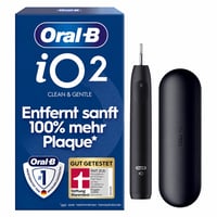 Oral-B iO Series 2 Elektromos Fogkefe, Fekete - 3 Tisztítási Mód, Utazótok, Braun Design — fogkefefej nélkül (állapot: lásd a 2. képet) 1