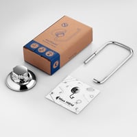 MaxHold Fúrás Nélküli WC-Papír Tartó - Tapadókorongos Vákuum Rendszer - Rozsdamentes Acél - 10 kg Teherbírás - Fürdőszobába és Konyhába 3