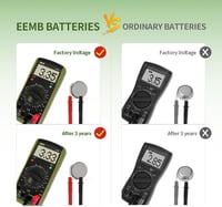 EEMB CR2032 3V lítium gombelem - autókulcs, vércukormérő, távirányító 4