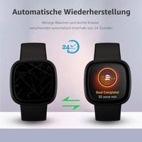 Fitbit Versa 2/4 Vízálló HD Képernyővédő Fólia 4db - Újracsomagolt 6