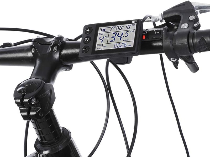 MAGT 36V-48V Elektromos Roller Kefe Nélküli Vezérlő - Vízálló LCD Kijelzővel, Alumínium Szinusz Szabályzó Elektromos Kerékpárokhoz - 2#36V-48V