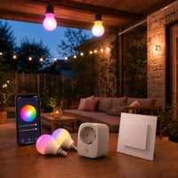 Smart osvetlenie: 2x E14 žiarovka + WiFi zásuvka + inteligentný vypínač + Smart Life 1