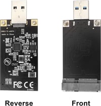 mSATA SSD USB 3.0 Külső Merevlemez Ház 50x30mm - Laptop és PC Kompatibilis Adapter Állapotjelző LED-del 2