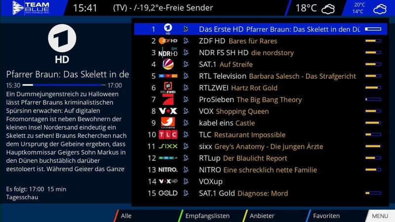 GigaBlue UHD Quad 4K Pro PVR vevőkészülék HBB TV-vel, Bluetooth 5.4, 2x FBC DVB-S2 tunerrel, Gigabit LAN, 2TB HDD-vel